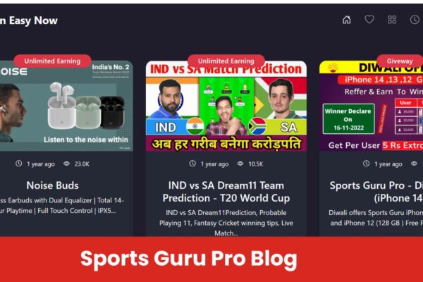 Sports Guru Pro Blog