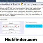 nickfinder.com