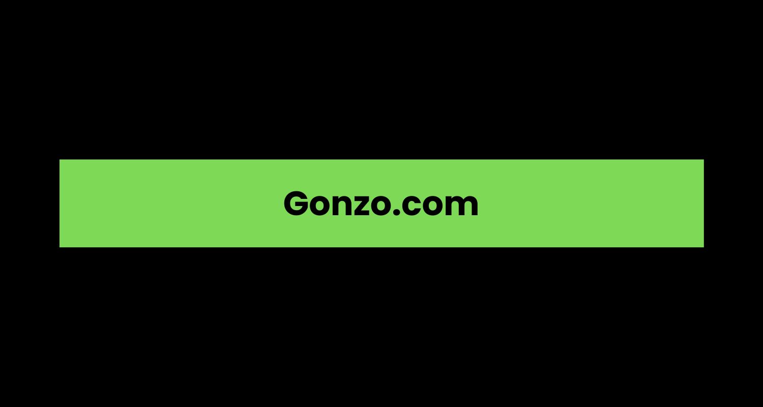 Gonzo.com