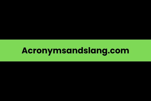 Acronymsandslang.com