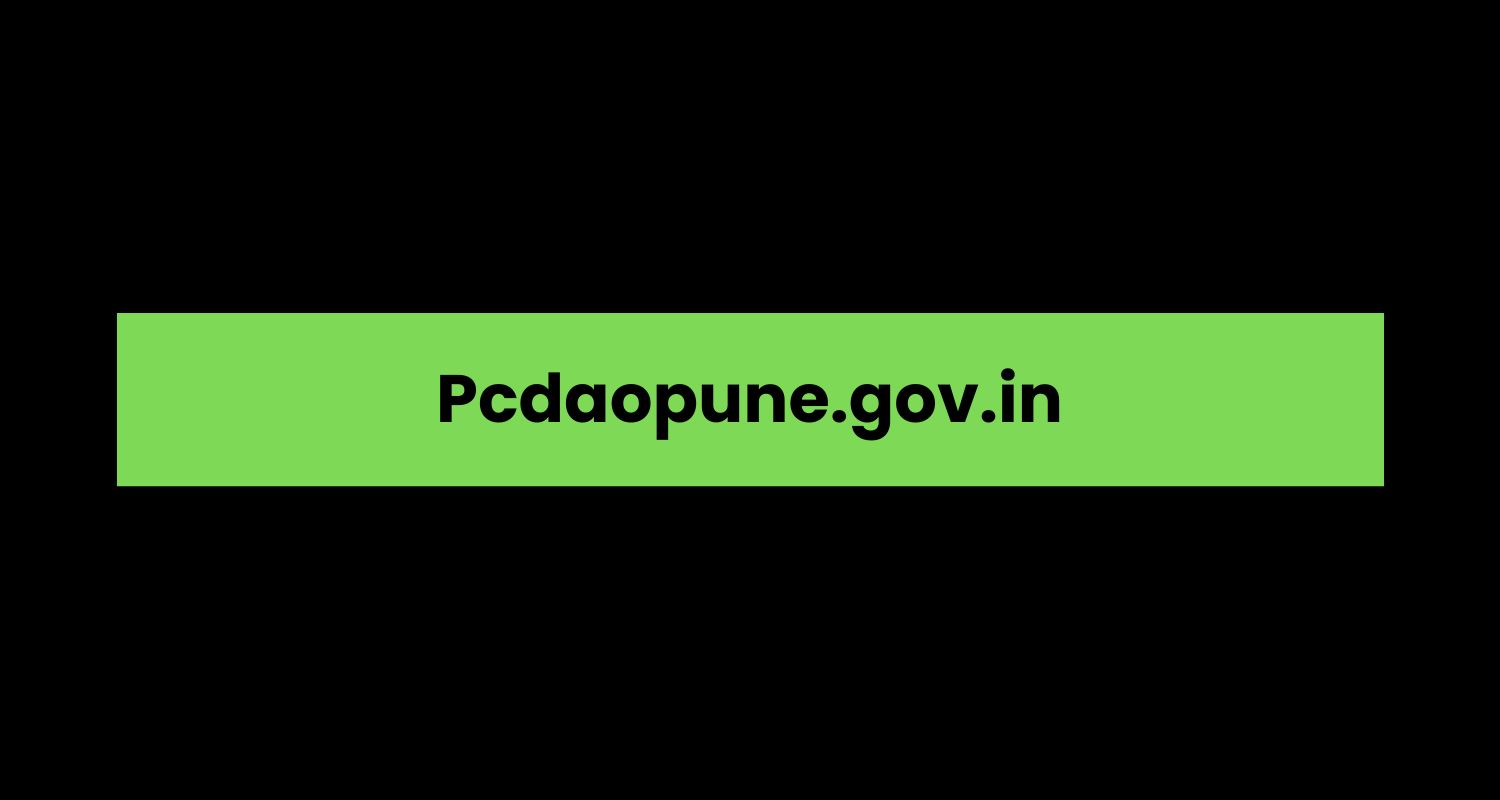 Pcdaopune.gov.in